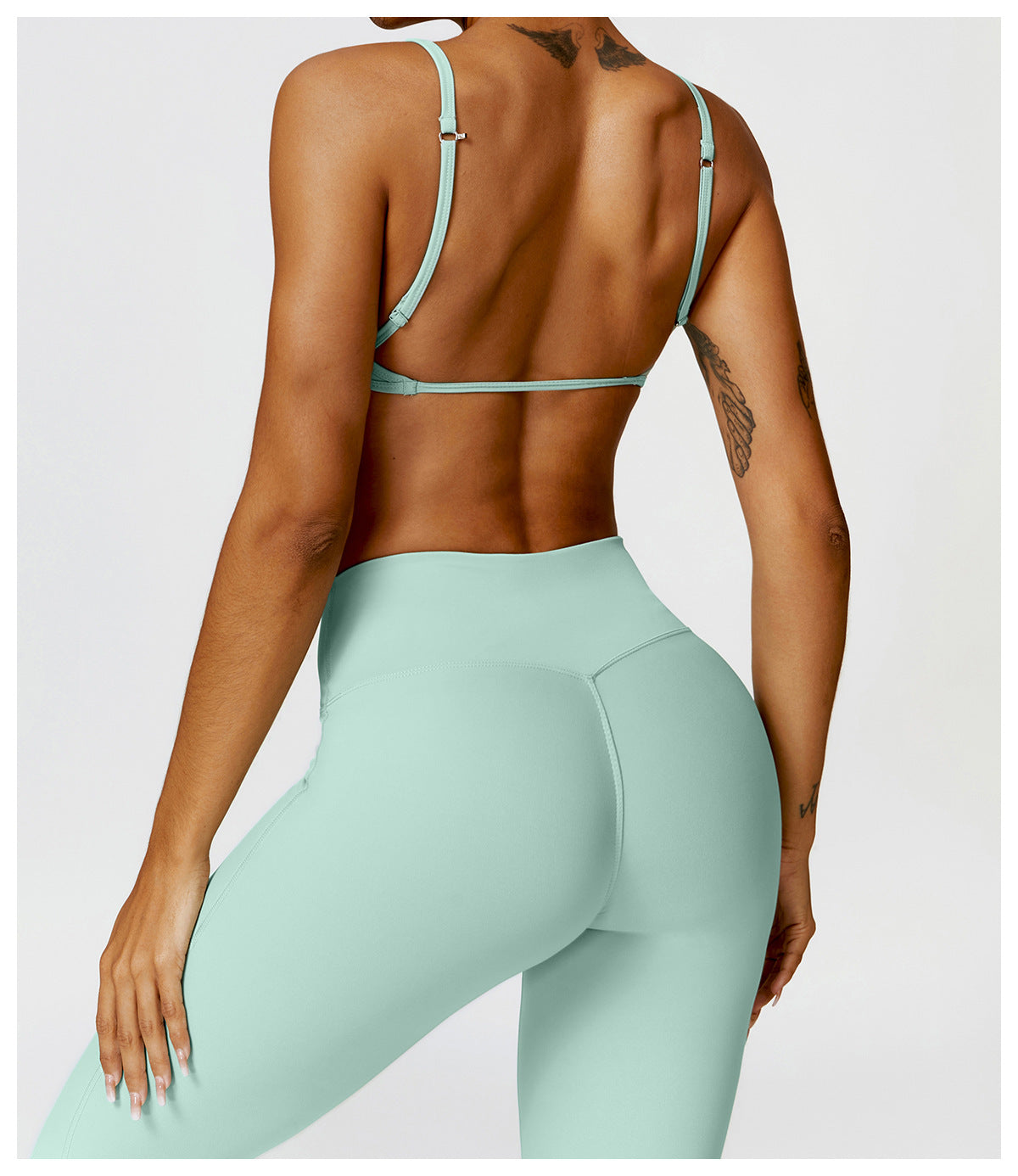 Women's Fashion Brushed Tight Yoga Bra Top