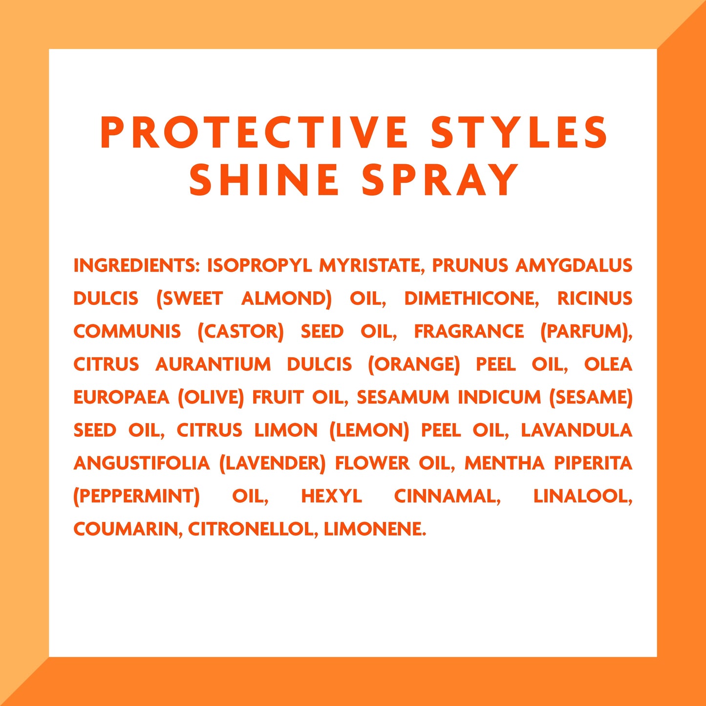 Protective Styles by Angela High Gloss Shine Spray, 8 Fl.Oz.