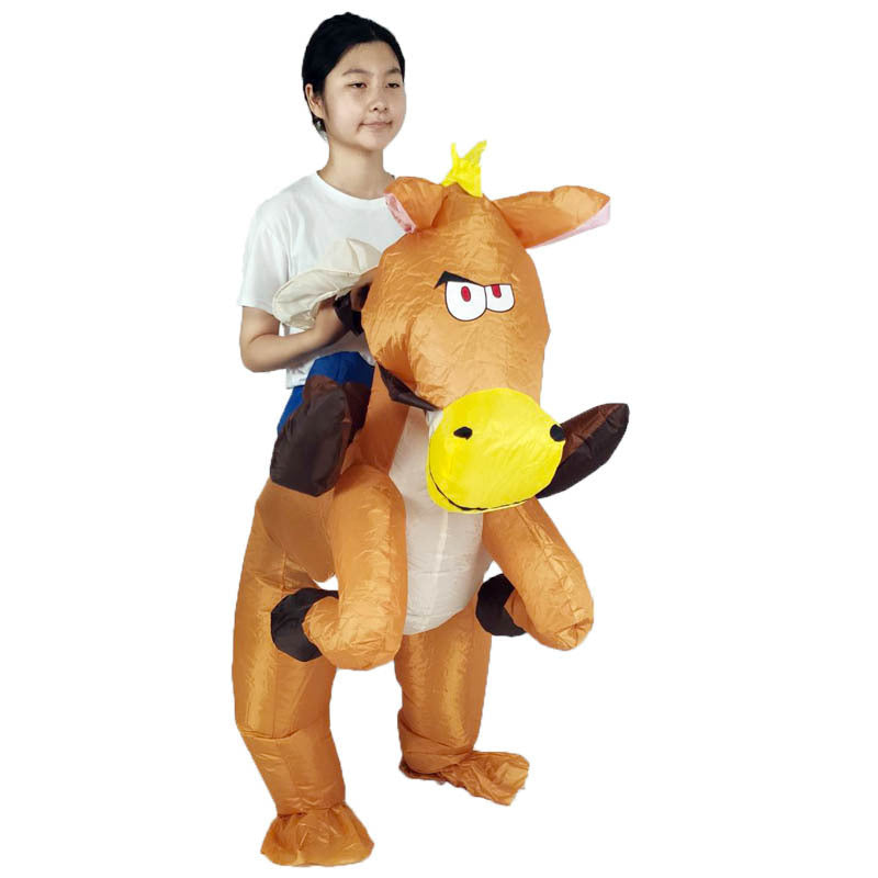 Active Horse Hippo Inflatable Clothing Halloween Funny Doll Clothing Props