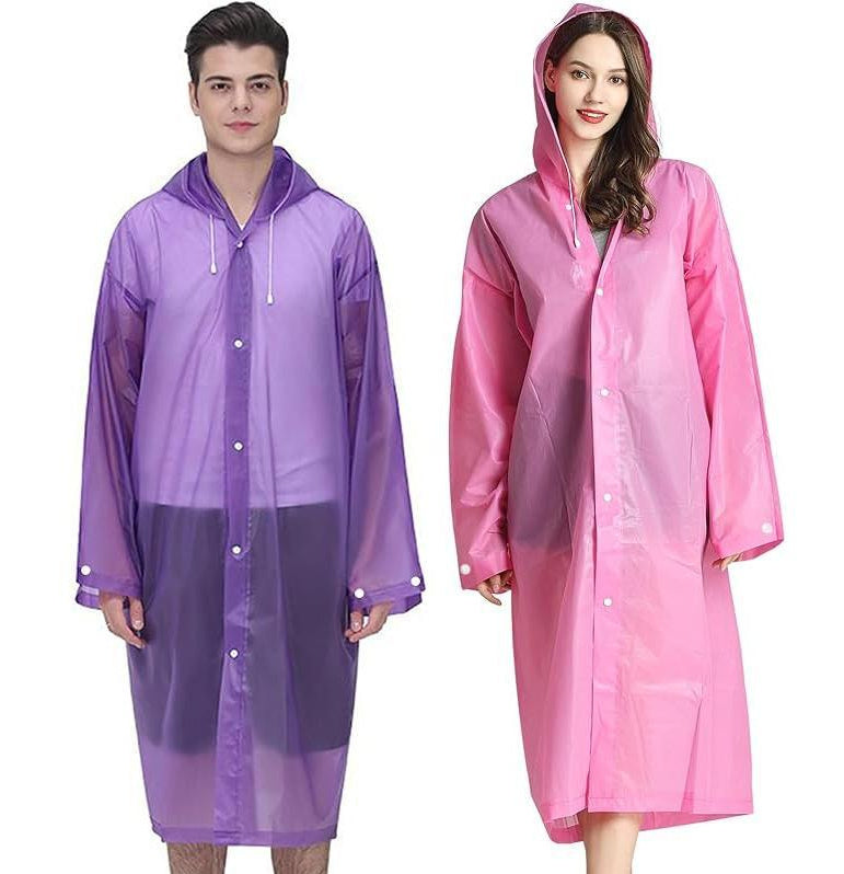 Non-disposable Eva Outdoor Travel Raincoat