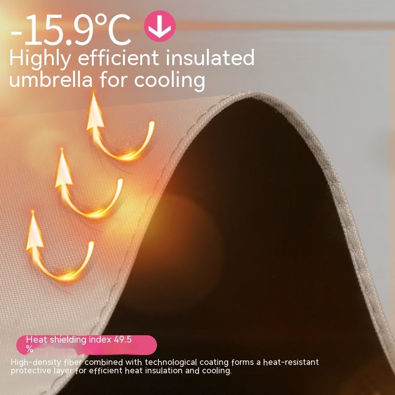 Dual-purpose Sun Protection UV Pocket Umbrella