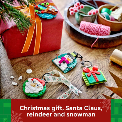 Christmas Ornament Selection Building Toys - Holiday Crafts for Family, Kids, Boys & Girls, Ages 6+ - Hanging Christmas Decorations for Tree - 40744