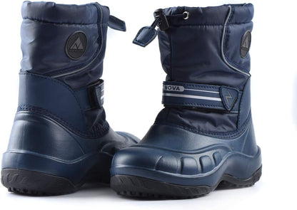 Nova Mountain Boy'S and Girl'S Waterproof Winter Snow Boots