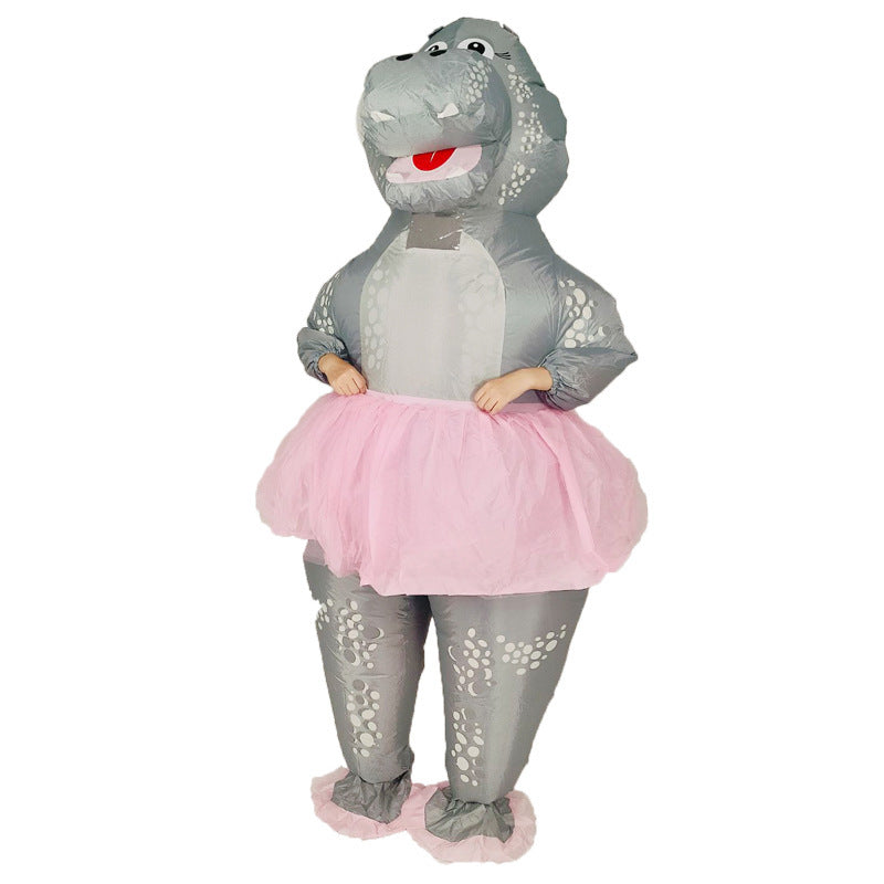 Active Horse Hippo Inflatable Clothing Halloween Funny Doll Clothing Props