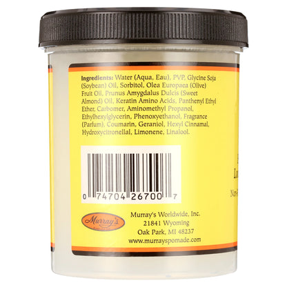 Loc-Lock Gel 8 Oz., Moisturizing, Unisex