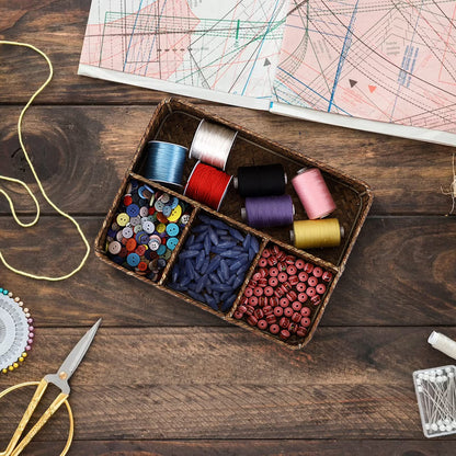 Tea Bag Organizer Tray Sugar Packet Holder Coffee Pod Storage Station Condiment