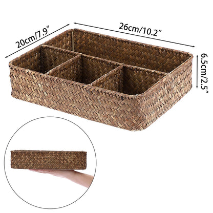 Tea Bag Organizer Tray Sugar Packet Holder Coffee Pod Storage Station Condiment