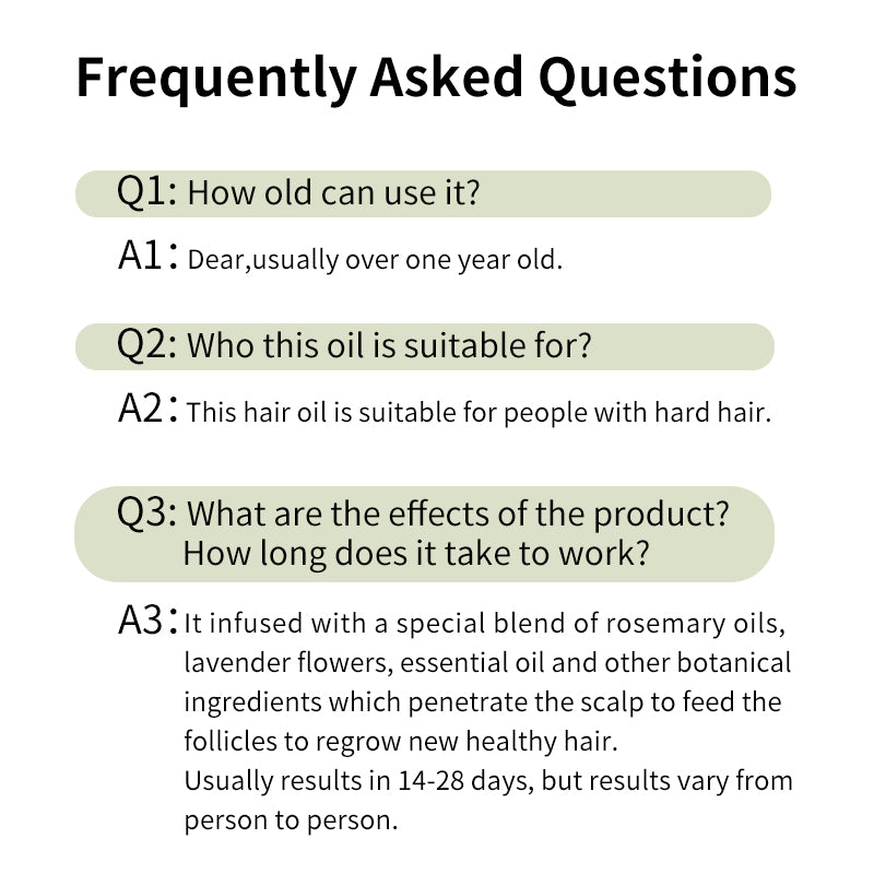 Rosemary & Castor Hair Growth Oil