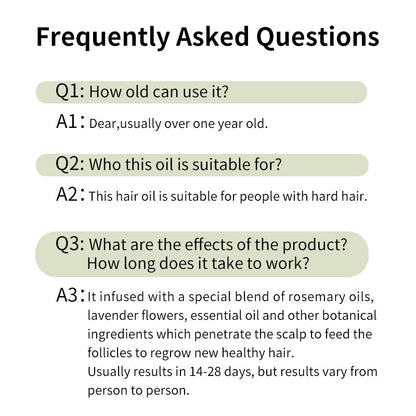 Rosemary & Castor Hair Growth Oil