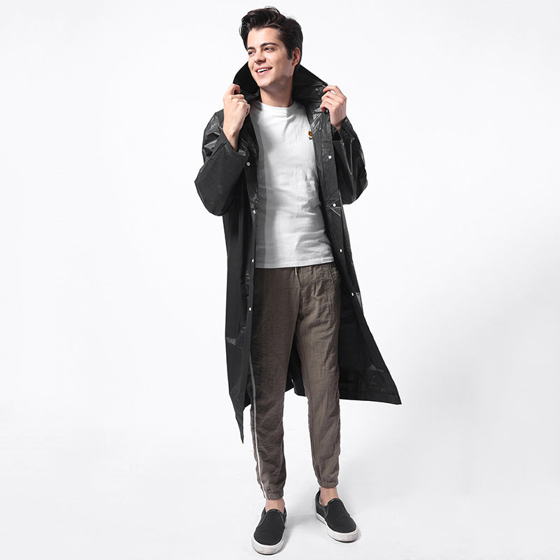 Non-disposable Eva Outdoor Travel Raincoat