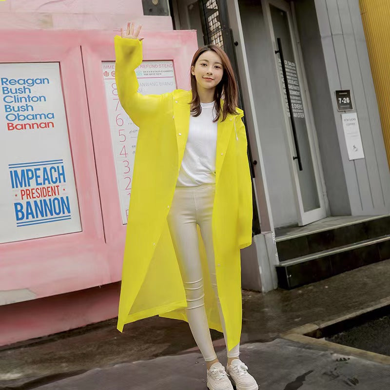 Non-disposable Eva Outdoor Travel Raincoat