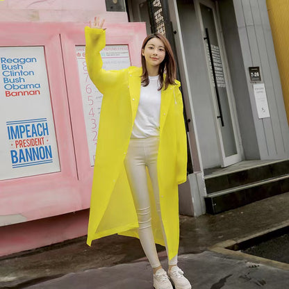 Non-disposable Eva Outdoor Travel Raincoat