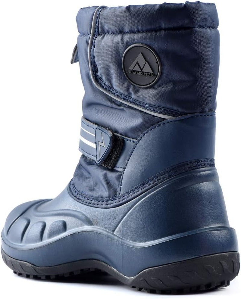 Nova Mountain Boy'S and Girl'S Waterproof Winter Snow Boots