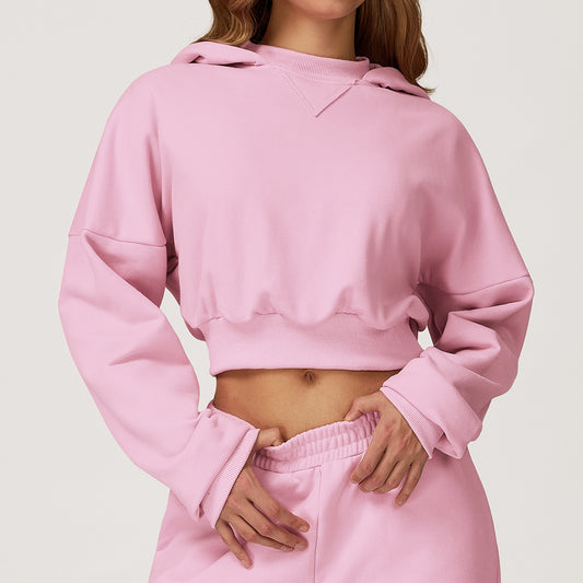 Casual Loose All-matching Women's Outdoor Running Fitness Sportswear Sweater