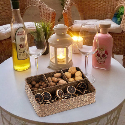 Tea Bag Organizer Tray Sugar Packet Holder Coffee Pod Storage Station Condiment