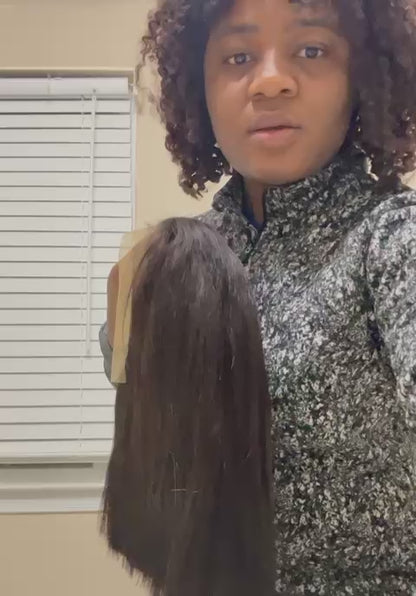 180 density full front lace bob wig